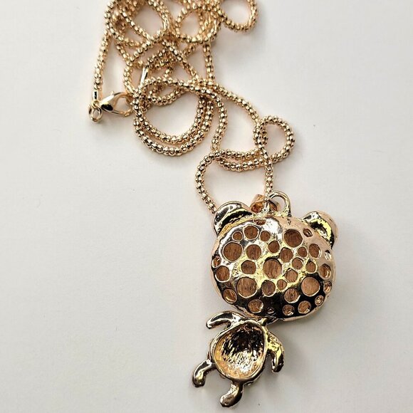 Crystal Panda Pendant Necklace - Picture 5 of 11